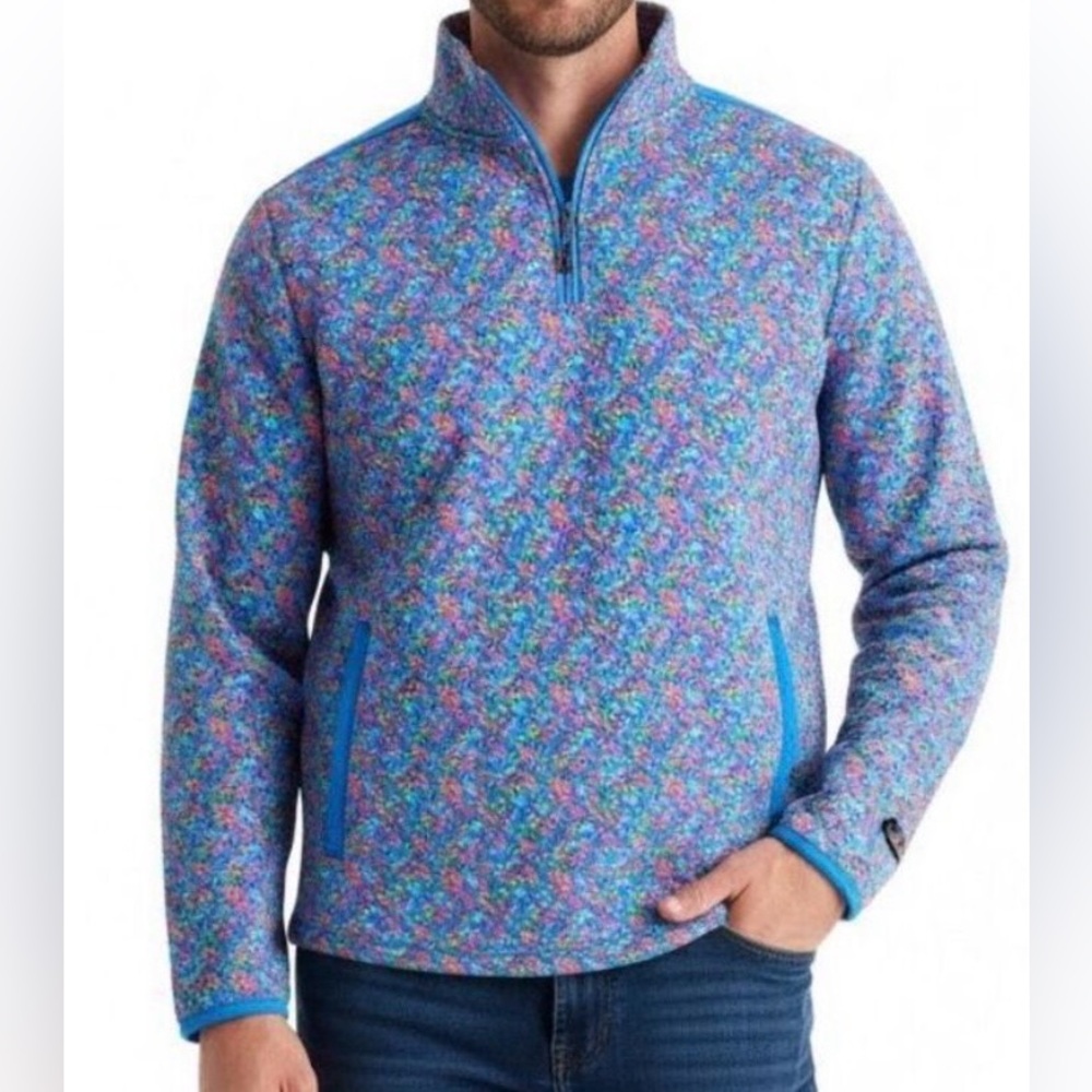 Chubbies Quilted Quarter-Zip - NWT